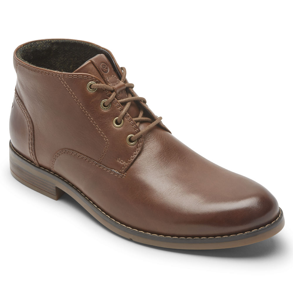 Botas Rockport Homem Marrom - Colden Chukka - 49368JSKG